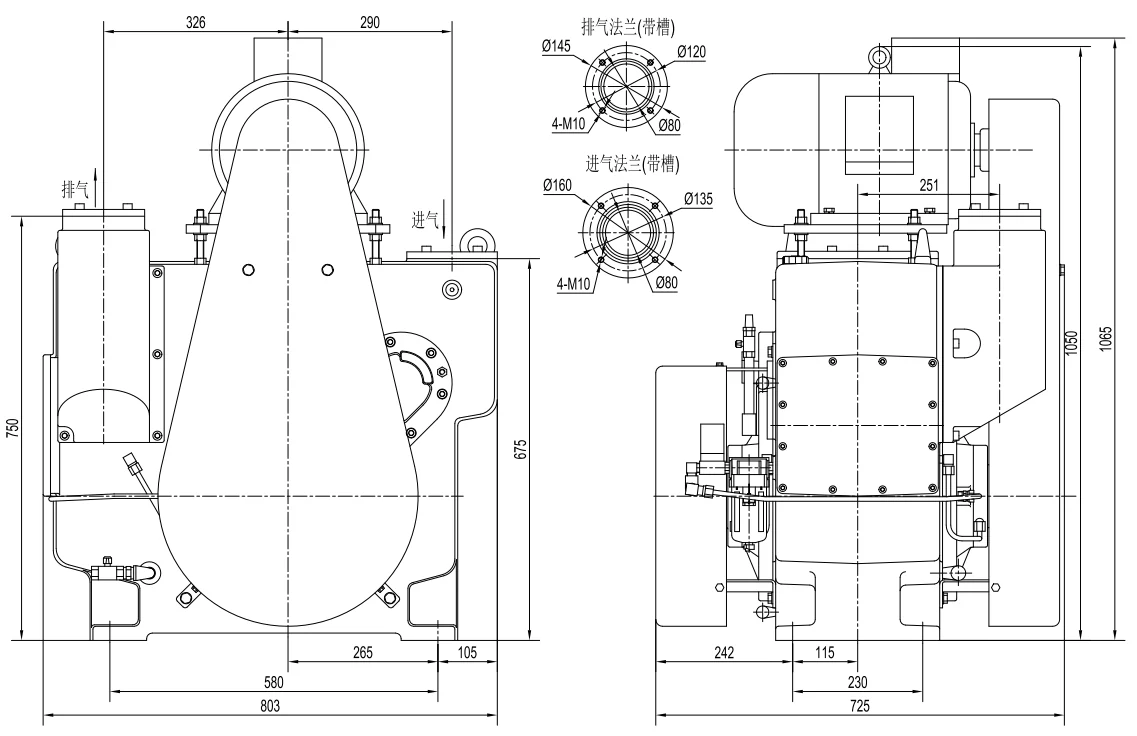 Габаритный или принципиальный чертёж LeakLab H-150GK